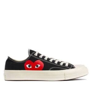 Comme des Garçons Black and Red Sneakers